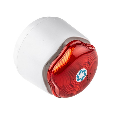 Hosiden Besson Banshee Excel Lite Series Red Sounder Beacon, 9 → 30 V dc, Bayonet Mount, 110dB at 1 Metre