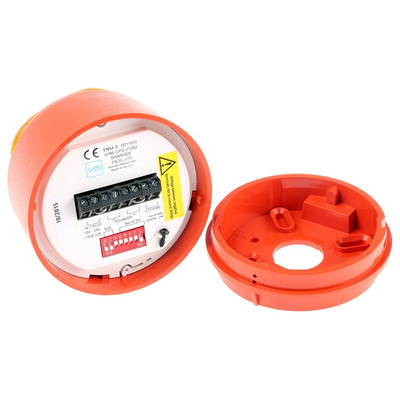 Hosiden Besson Banshee Excel Lite Series Amber Sounder Beacon, 9 → 30 V dc, Bayonet Mount, 110dB at 1 Metre