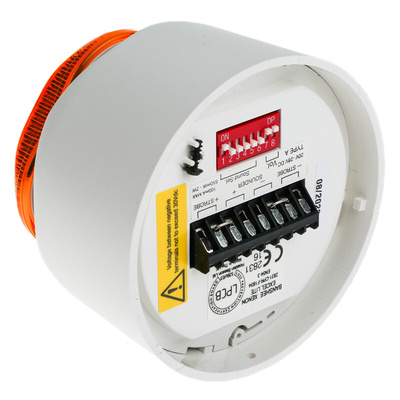 Hosiden Besson Banshee Excel Lite Series Amber Sounder Beacon, 9 → 30 V dc, Bayonet Mount, 110dB at 1 Metre