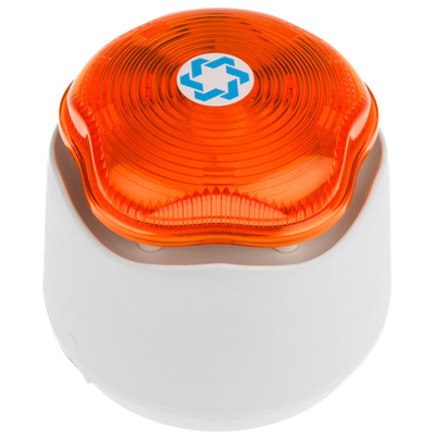 Hosiden Besson Banshee Excel Lite Series Amber Sounder Beacon, 9 → 30 V dc, Bayonet Mount, 110dB at 1 Metre