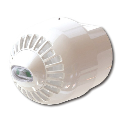 Klaxon Sonos Pulse Series White Sounder Beacon, 17 → 60 V dc, Wall Mount, 97dB at 1 Metre
