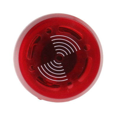 Carlo Gavazzi PL Series Red Buzzer Beacon, 24 V ac/dc, Panel Mount, 95dB at 1 Metre