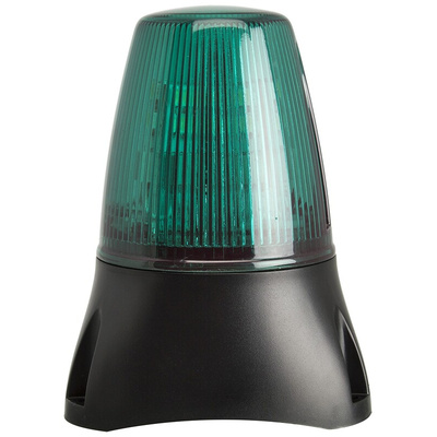 Moflash LEDA100 Series Green Buzzer Beacon, 10 → 17 V ac/dc, IP65, Surface Mount, Wall Mount, 80dB at 1 Metre
