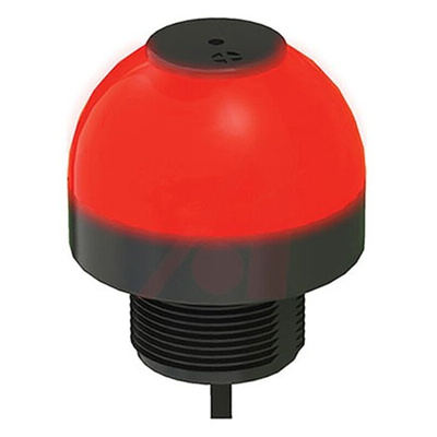 Banner K50L Series Green, Red, Yellow Sounder Beacon, 18 → 30 V dc, Base Mount, 75dB at 1 Metre