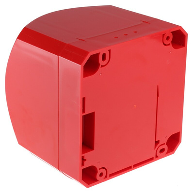 Klaxon Nexus Pulse Series Red Sounder Beacon, 17 → 60 V dc, IP66, Base Mount, 110dB at 1 Metre