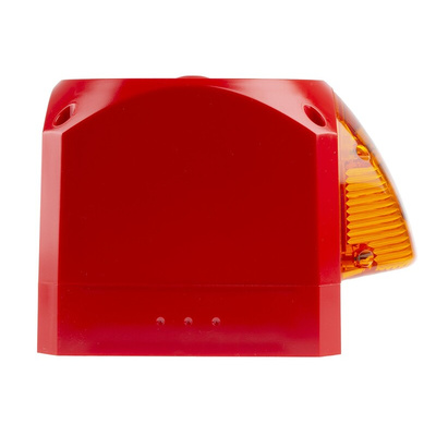 Klaxon Nexus 110 Series Amber Sounder Beacon, 24 → 48 V ac, IP66, Base Mount, 116dB at 1 Metre