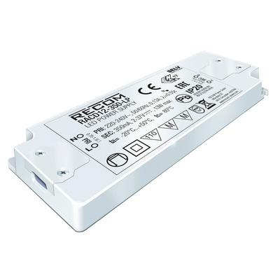 Recom LED Driver, 2 → 24V dc Output, 12W Output, 500mA Output, Constant Current