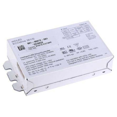 eldoLED LED Driver, 55V Output, 30W Output, 150 → 1400mA Output, Constant Current Dimmable