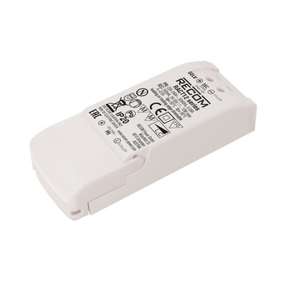 Recom LED Driver, 12 → 24V dc Output, 12W Output, 500mA Output, Constant Current Dimmable