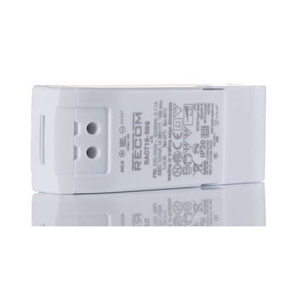 Recom LED Driver, 18 → 36V dc Output, 18W Output, 500mA Output, Constant Current Dimmable