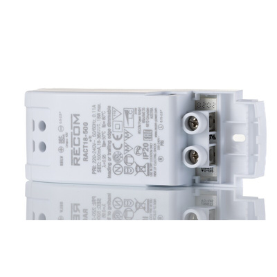 Recom LED Driver, 18 → 36V dc Output, 18W Output, 500mA Output, Constant Current Dimmable