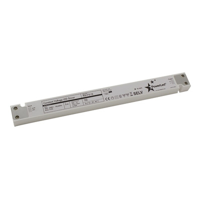 PowerLED LED Driver, 24V Output, 75W Output, 3.12A Output, Constant Voltage