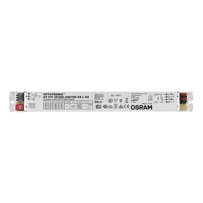 Osram LED Driver, 27 → 51V Output, 35.7W Output, 500 mA, 600 mA, 650 mA, 700 mA Output, Constant Current