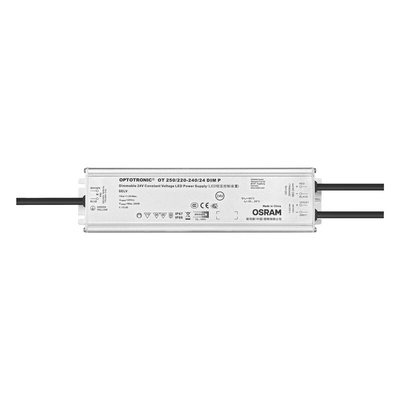 Osram LED Driver, 24.2V Output, 250W Output, Constant Voltage Dimmable