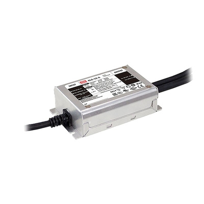 MEAN WELL LED Driver, 22 → 54V Output, 50W Output, 1A Output, Constant Current Dimmable