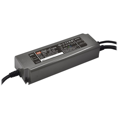 MEAN WELL LED Driver, 24V Output, 120W Output, 5A Output, Constant Voltage Dimmable