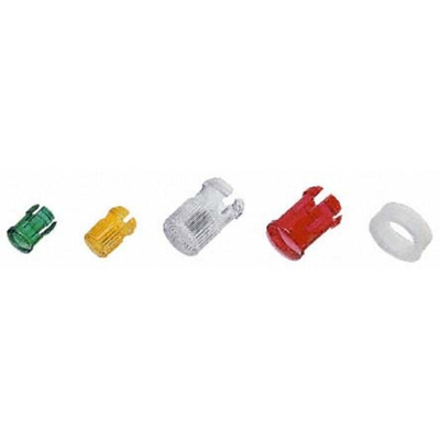 Visual LED Lens Cap for use with Through-Hole LEDs