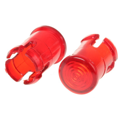 Visual LED Lens Cap for use with Through-Hole LEDs