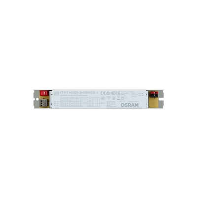 Osram LED Driver, 23-51V Output, 40.8W Output, 500 / 600 / 700 / 800mA Output, Constant Current