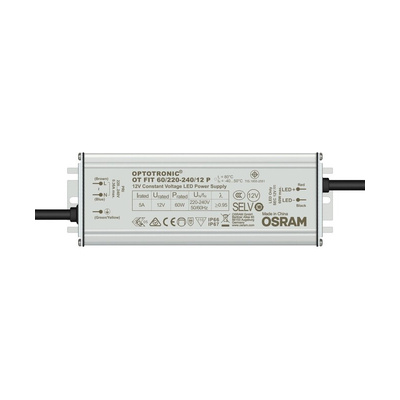 Osram LED Driver, 12.5V Output, 60W Output, 360mA Output, Constant Voltage