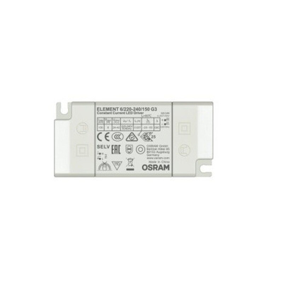 Osram LED Driver, 24 → 42V Output, 6.3W Output, 150 → 1050mA Output, Constant Current