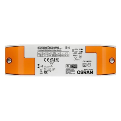 Osram LED Driver, 10 → 54V Output, 18W Output, 150 → 1050mA Output, Constant Current Dimmable