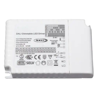 4lite UK Dimmable LED Driver, 1 → 10V Output, 30W Output Dimmable