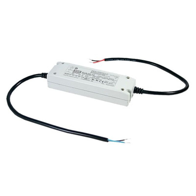 MEAN WELL LED Driver, 16.8 → 24V Output, 30W Output, 0 → 1.25A Output, Constant Voltage