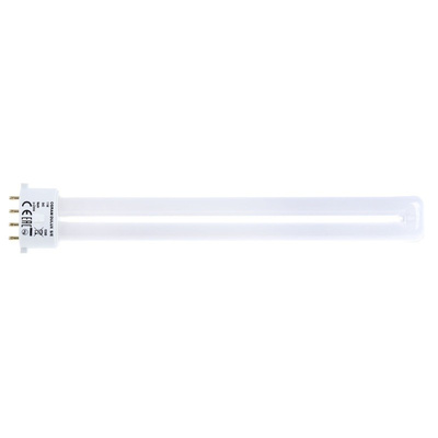 2G7 Twin Tube Shape CFL Bulb, 11 W, 4000K, Cool White Colour Tone