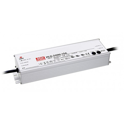 MEAN WELL LED Driver, 30V Output, 240W Output, 8A Output, Constant Voltage Dimmable