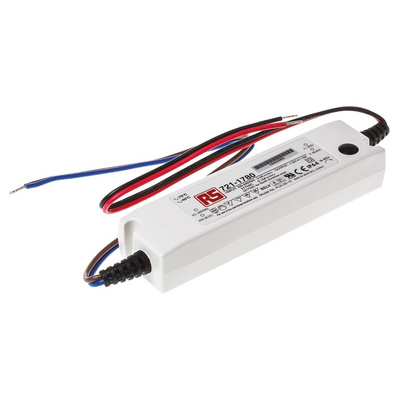MEAN WELL LED Driver, 12V Output, 19.2W Output, 1.6A Output, Constant Voltage