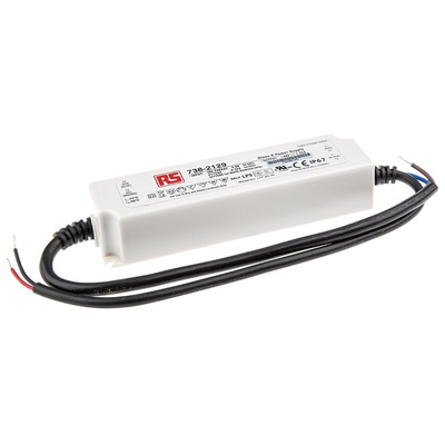 MEAN WELL LED Driver, 48V Output, 60W Output, 1.25A Output, Constant Voltage