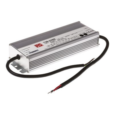 MEAN WELL LED Driver, 48V Output, 321.6W Output, 6.7A Output, Constant Voltage Dimmable