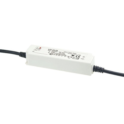 MEAN WELL LED Driver, 6.6 → 12V Output, 25.2W Output, 2.1A Output, Constant Voltage