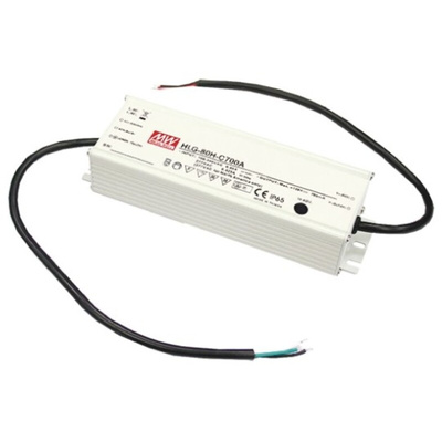 MEAN WELL LED Driver, 84 → 129V Output, 90.3W Output, 700mA Output, Constant Current Dimmable
