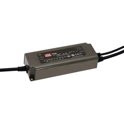 MEAN WELL LED Driver, 36V Output, 60W Output, 1.67A Output, Constant Voltage Dimmable