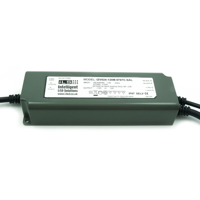 ILS LED Driver, 24V Output, 120 W Output, 5A Output, Constant Voltage Dimmable