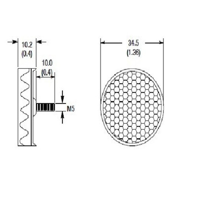 Rockwell Automation 92-105 LED Reflector