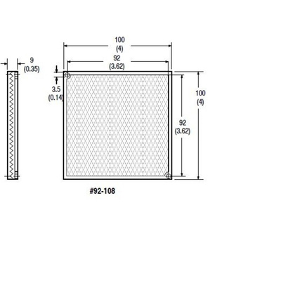 Rockwell Automation 92-108 LED Reflector