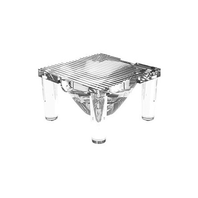 Carclo 10415 LED Lens, 46 x 19 ° Oval Ripple Beam