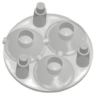 Carclo 10508 3-Way LED Lens, 22 ° Medium Angle, Spot Beam