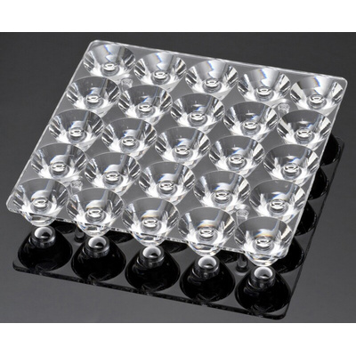 Ledil C12607_VIRPI-S, VIRPI Series 25-Way LED Lens, Spot Beam