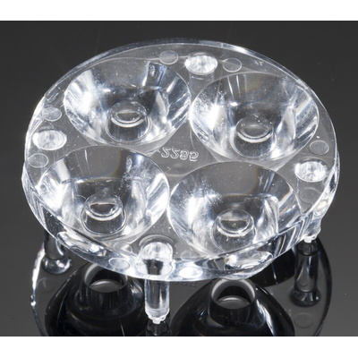 Ledil C12285_ANGIE-S, Angie Series 4-Way LED Lens, 15 ° Spot Beam