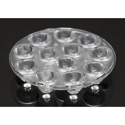 Ledil C14250_SANDRA-12-O, Sandra Series LED Lens, 42 + 19 ° Round Beam
