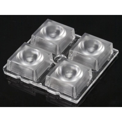 Ledil C14607_HB-2X2-M, High Bay Series 4-Way LED Lens, Square Beam