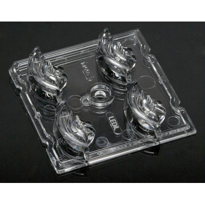 Ledil C14556_STRADA-2X2-TF, Strada Series 4-Way LED Lens, Square Beam
