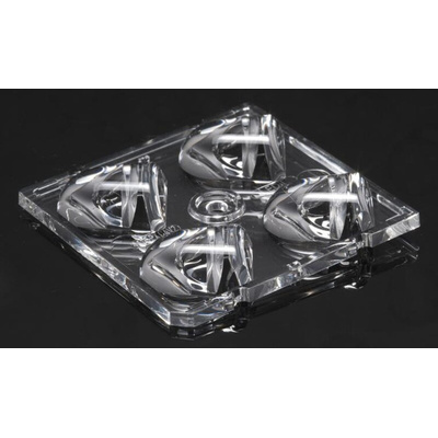 Ledil C14116_STRADA-2X2-PX, Strada-Module Series 4-Way LED Lens, Square Beam