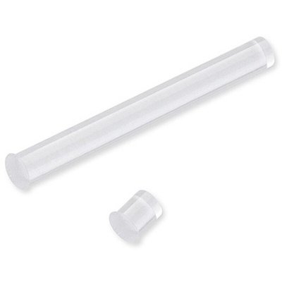 LFB100CTP VCC, Panel Mount LED Light Pipe, Clear Round Lens, Clear LED included
