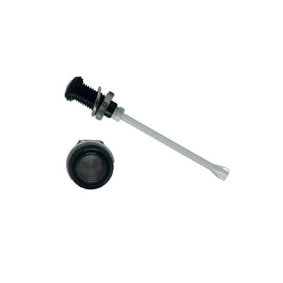 RHD-1140-F9PS67PR Bivar, Panel Mount Vertical LED Light Pipe, Smoke Round Lens