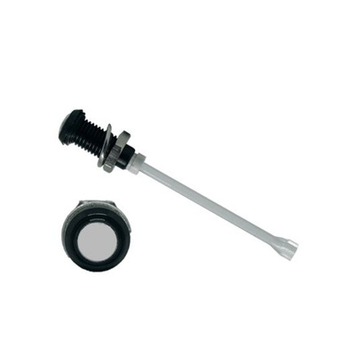 RHD-1410-F6PD67PR Bivar, Panel Mount Vertical LED Light Pipe, Diffused Round Lens